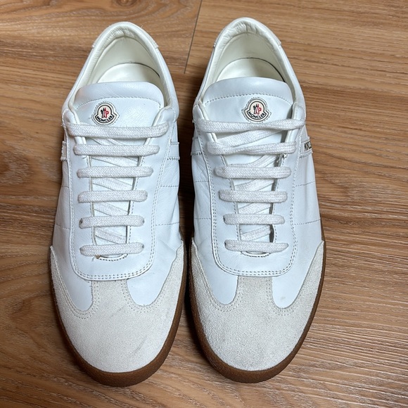 Moncler Ivory and Beige Sneakers - Picture 3 of 8